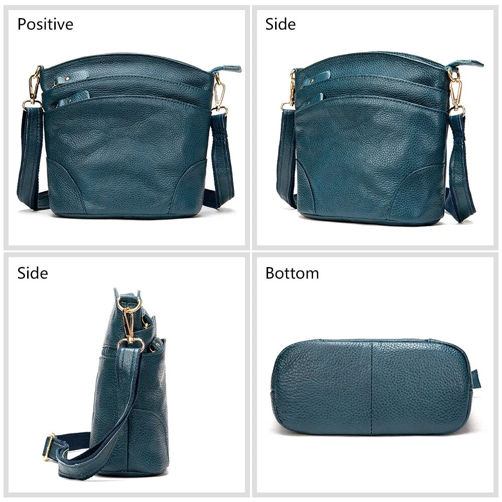 Leather Shoulder Bag for Women