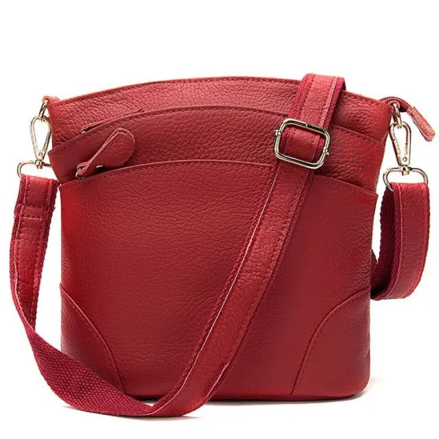 Leather Shoulder Bag for Women