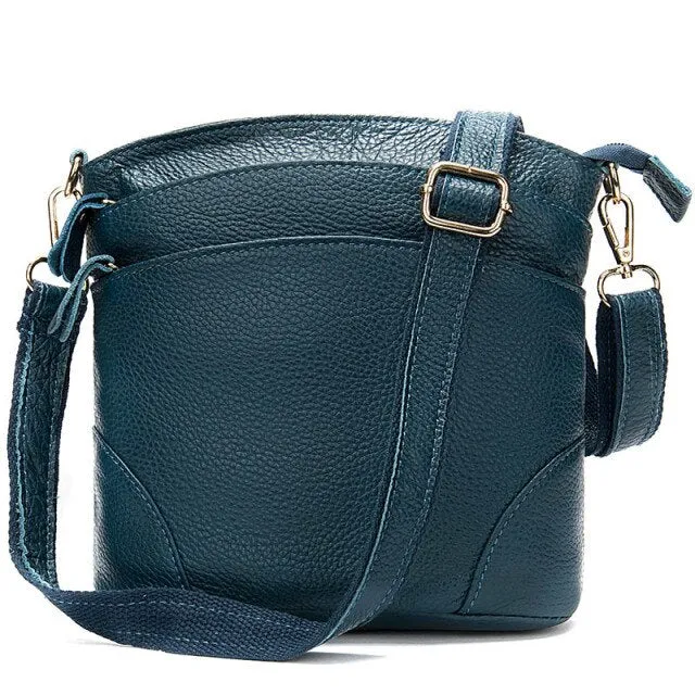 Leather Shoulder Bag for Women