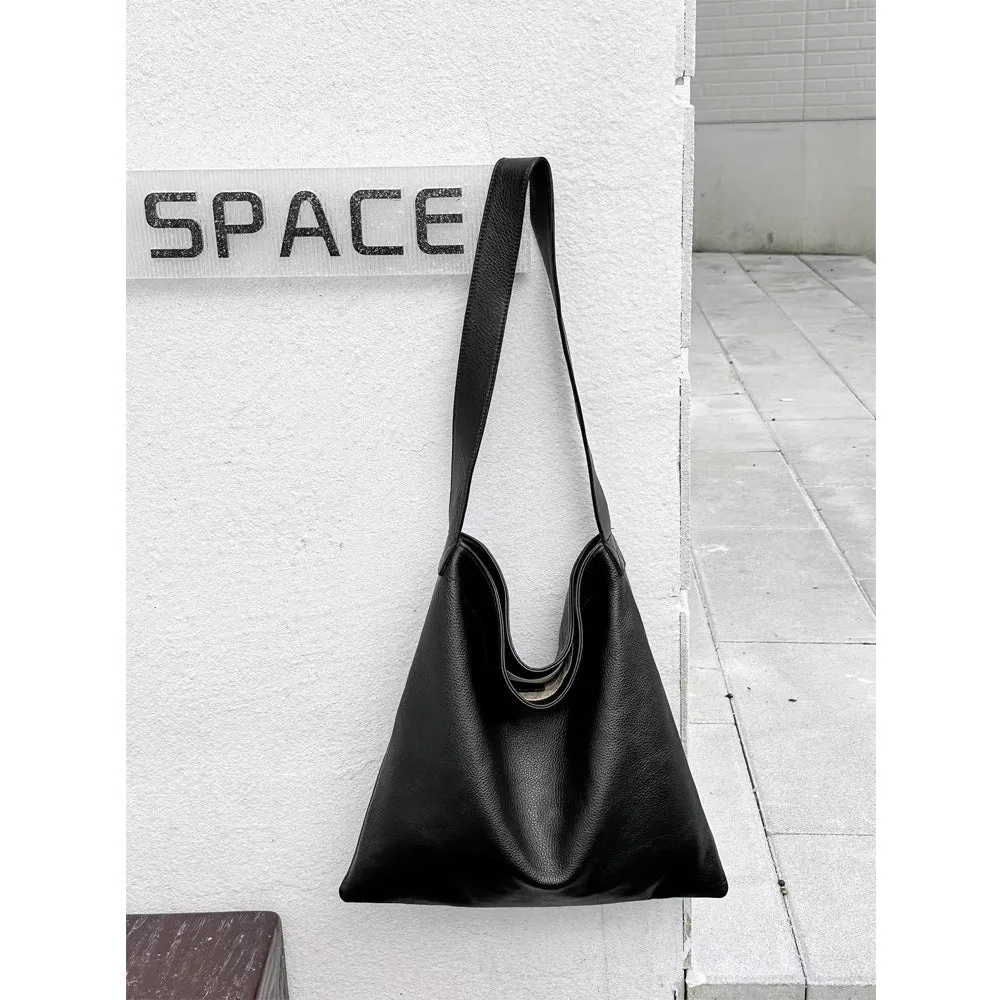 leather women's bags, messenger bags, large-capacity tote bags,  retro first-layer cowhide shoulder bags, women 106