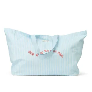 Liewood Tote bag 'Maxi' See you by the sea/Stripe blue sky