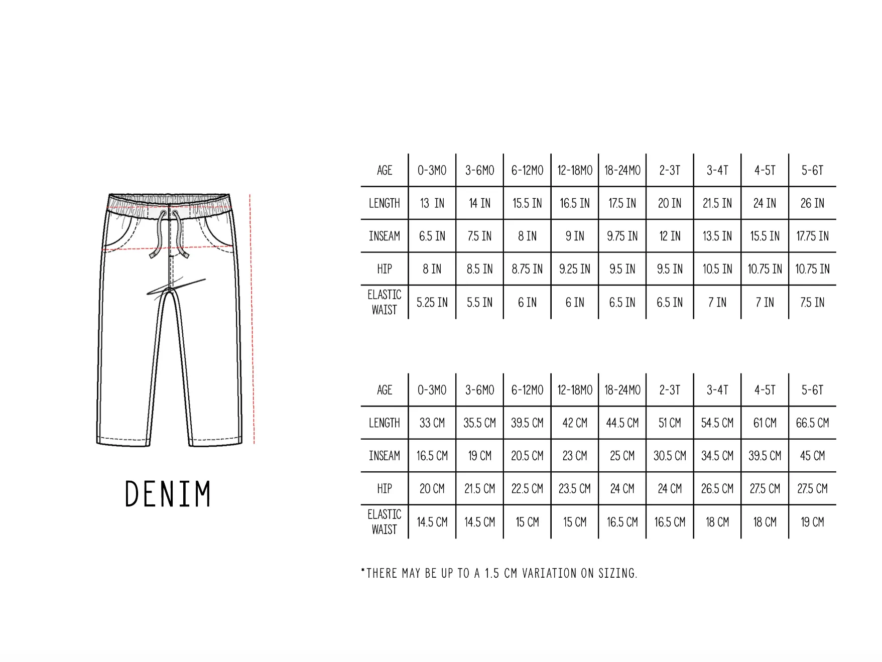 Light Wash Distressed Denim