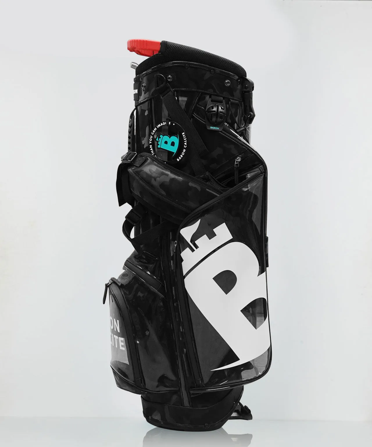[Limited Edition] Baron Calcite 2nd Edition Water Proof  Stand Bag - Camouflage Black