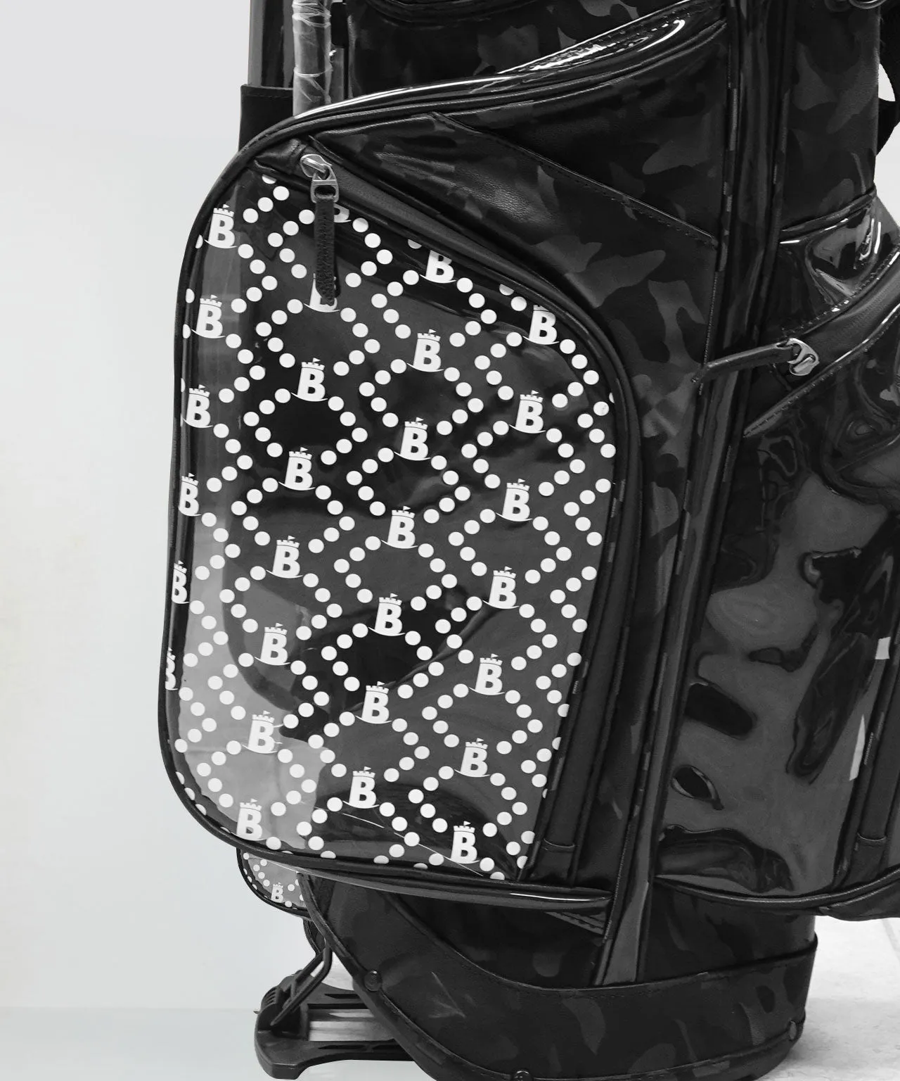 [Limited Edition] Baron Calcite 2nd Edition Water Proof  Stand Bag - Camouflage Black