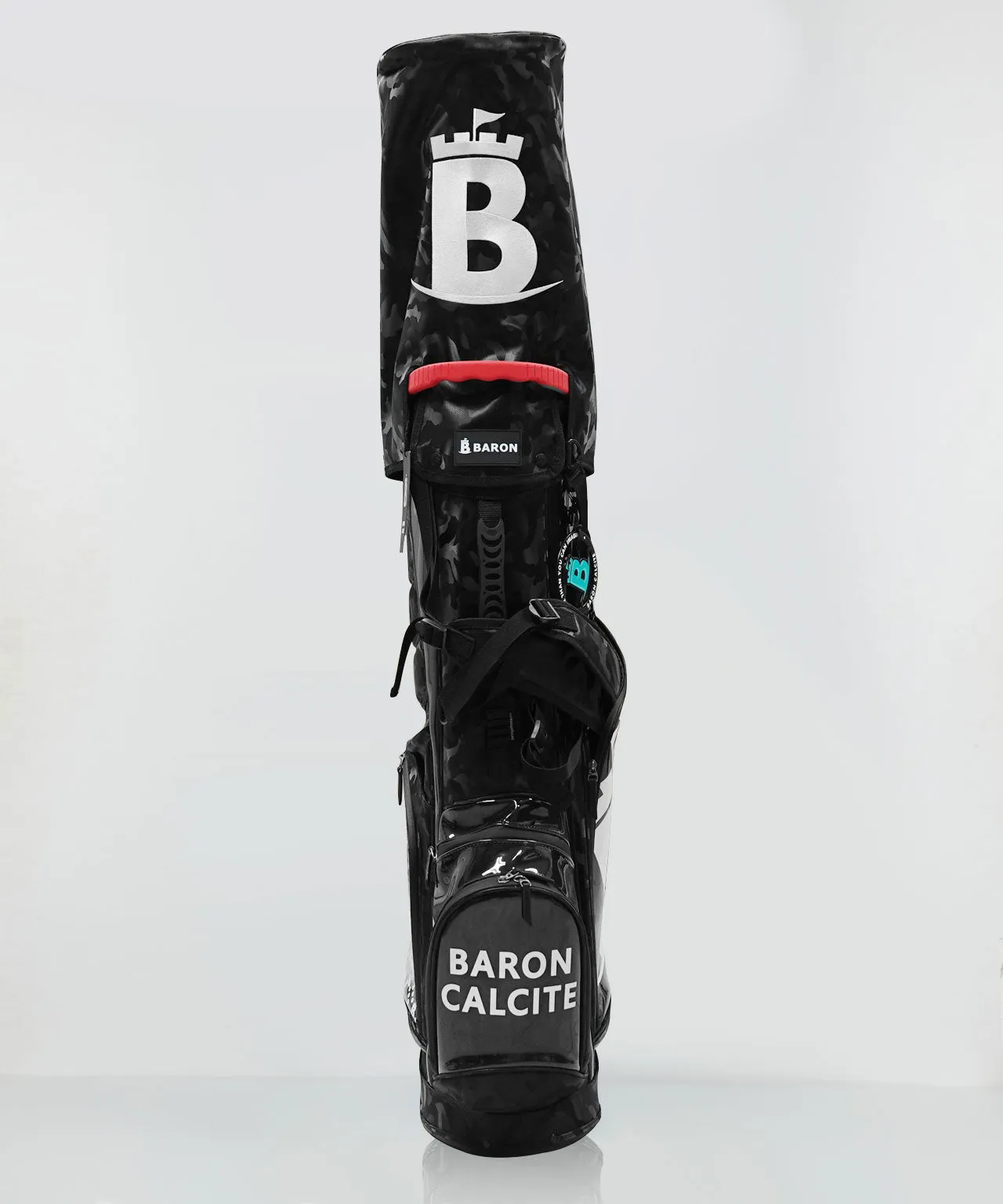 [Limited Edition] Baron Calcite 2nd Edition Water Proof  Stand Bag - Camouflage Black