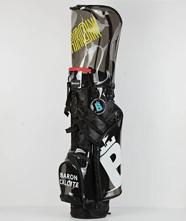 [Limited Edition] Baron Calcite 2nd Edition Water Proof  Stand Bag - Camouflage Black