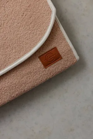 linen label - Teddy Change Mat- Tan