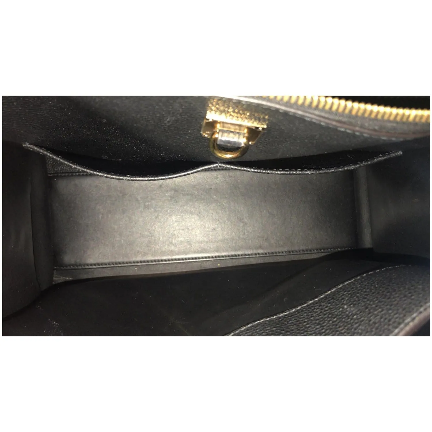 LOUIS VUITTON City Steamer MM Noir Black Leather Shoulder Bag