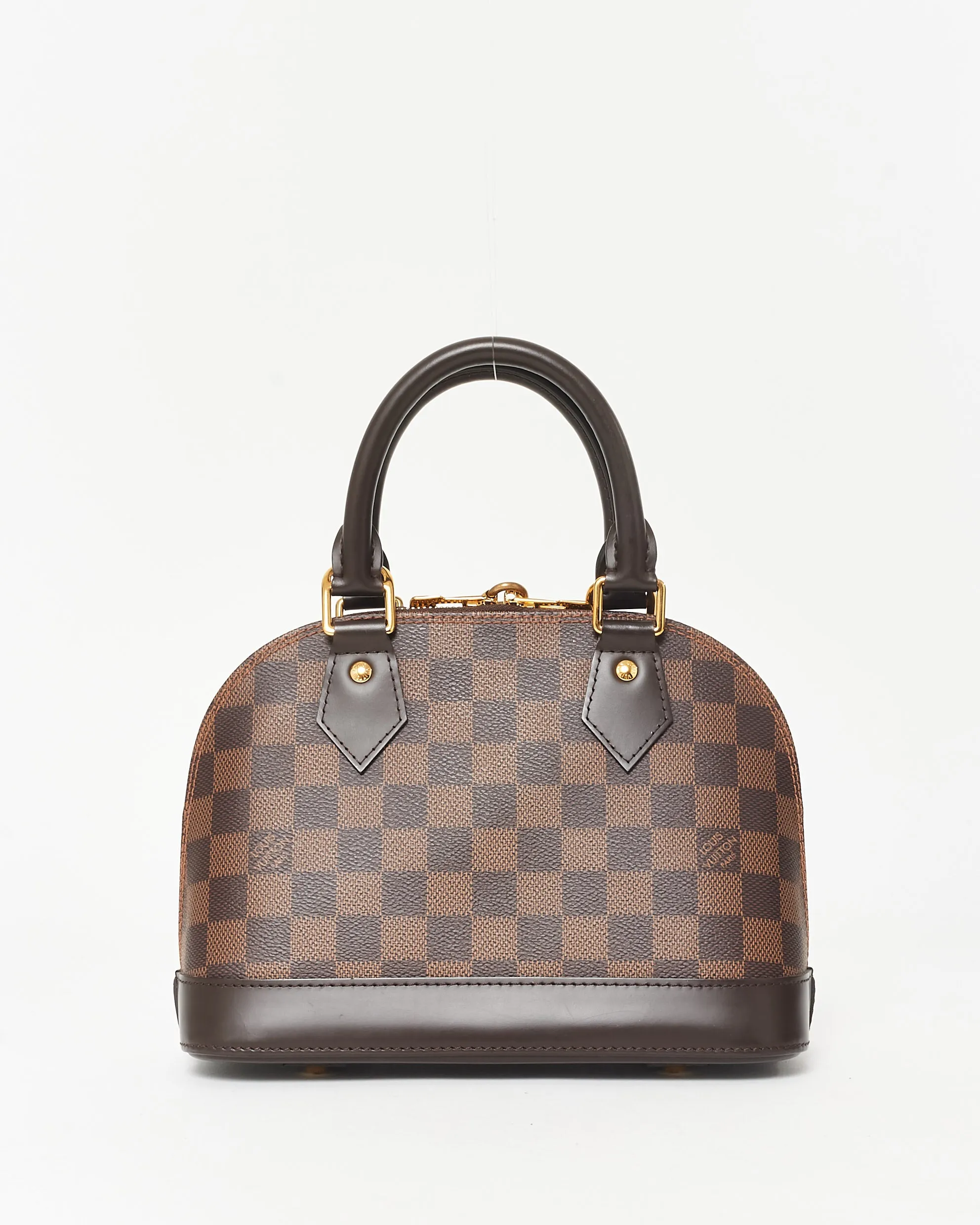 Louis Vuitton Damier Ebene Coated Canvas Alma BB Bag