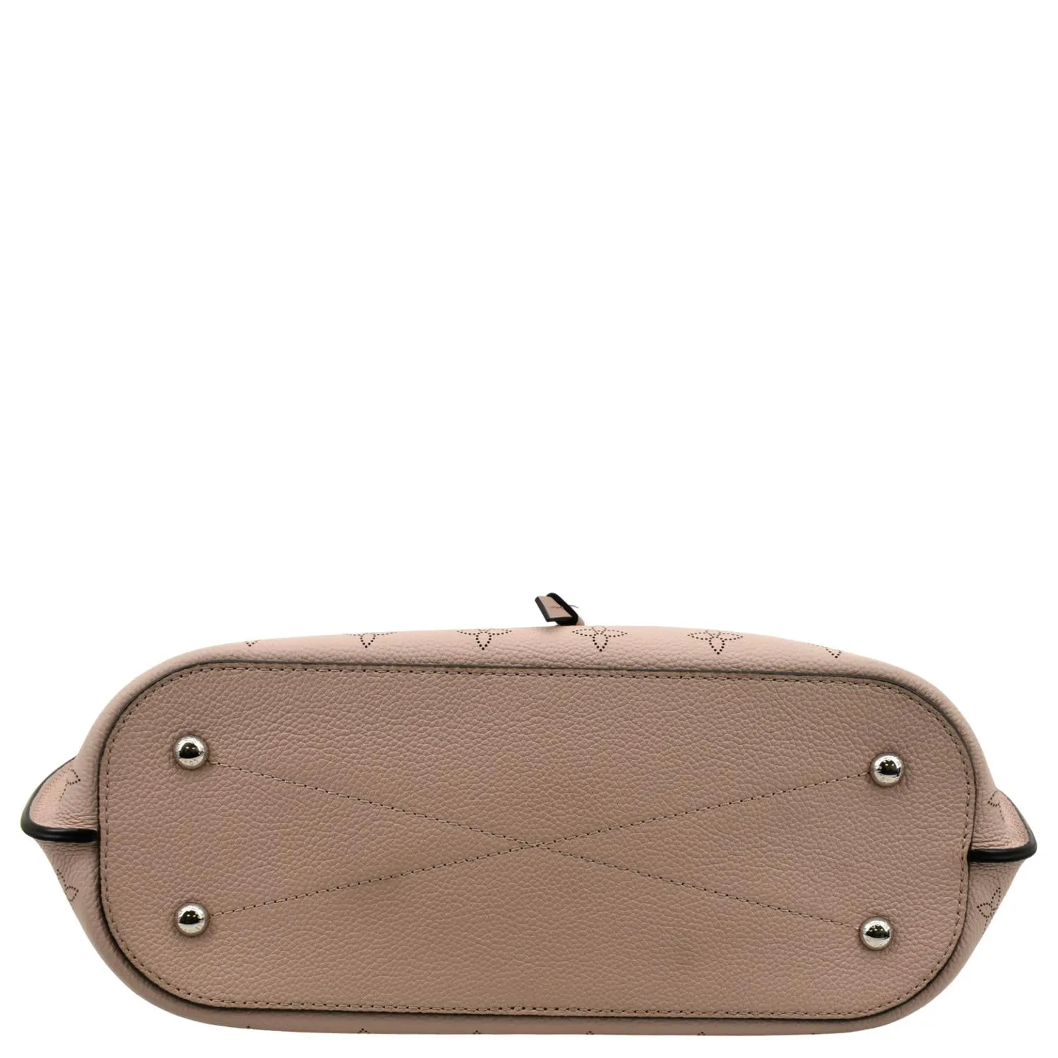 LOUIS VUITTON Girolata Monogram Mahina Leather Shoulder Bag Magnolia