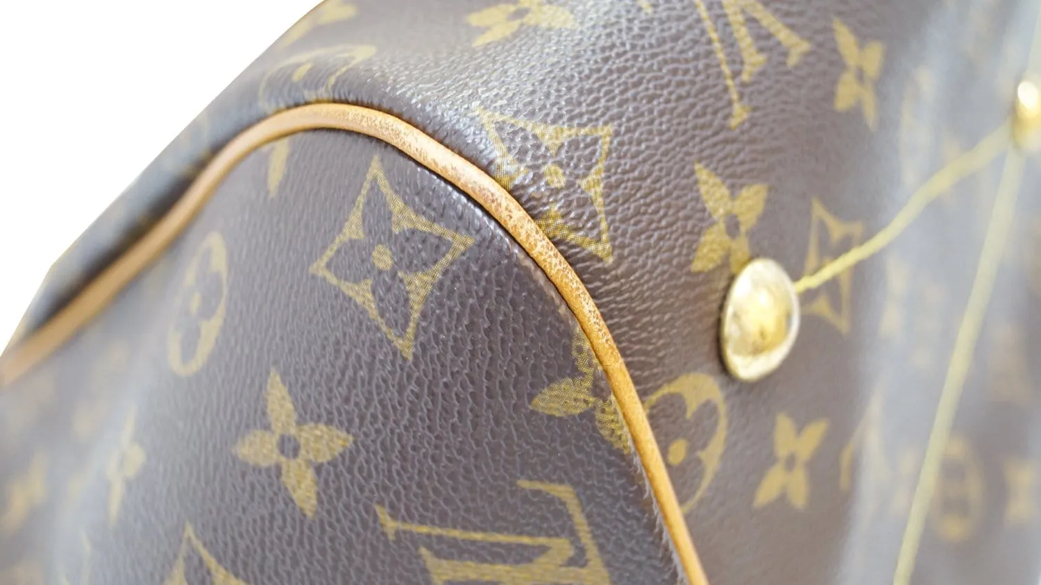 LOUIS VUITTON Monogram Canvas Tivoli GM Brown Shoulder Bag