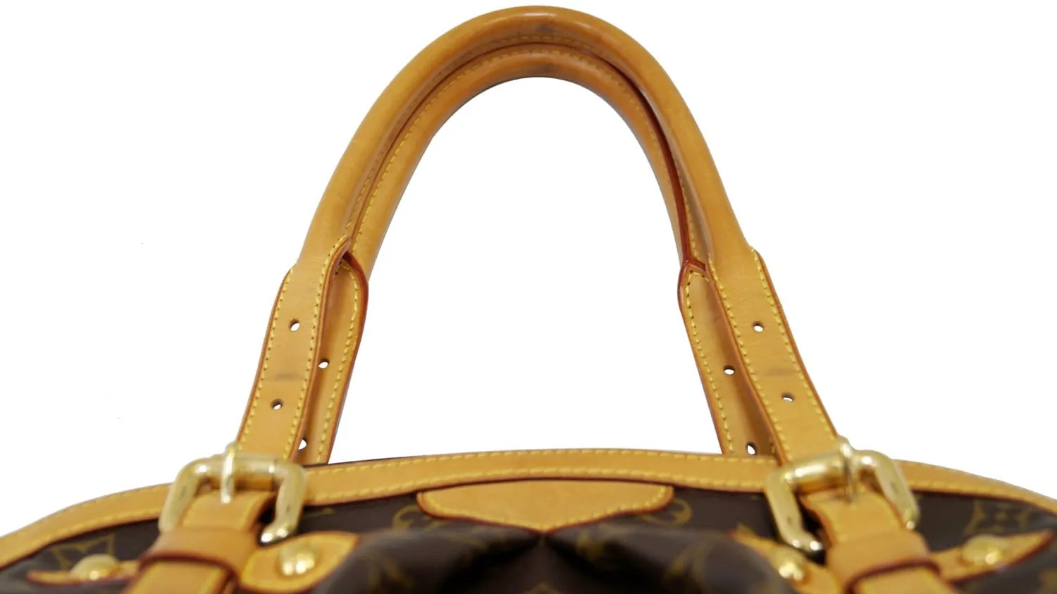 LOUIS VUITTON Monogram Canvas Tivoli GM Brown Shoulder Bag