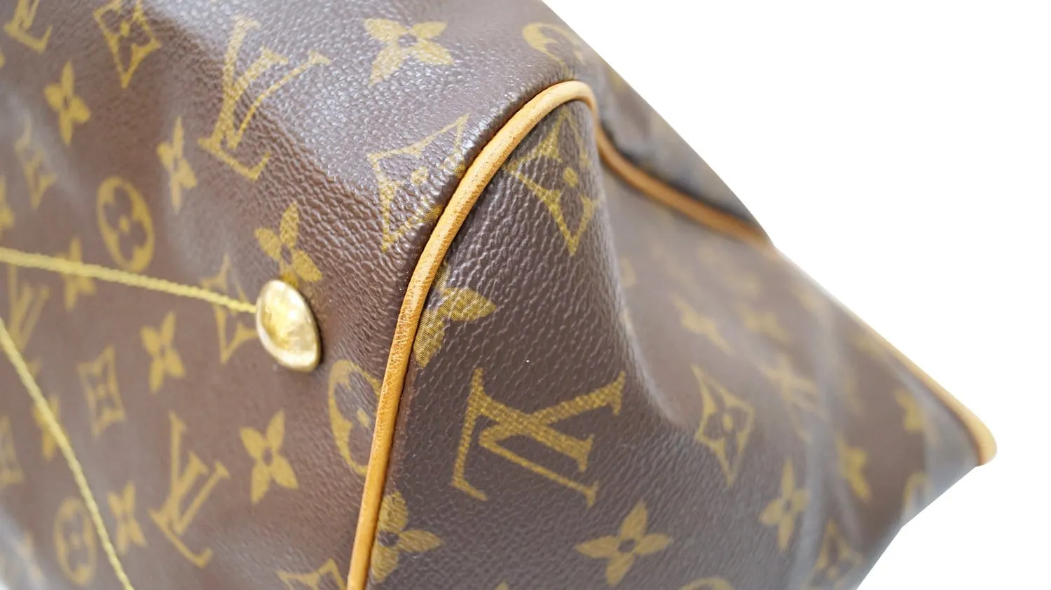 LOUIS VUITTON Monogram Canvas Tivoli GM Brown Shoulder Bag
