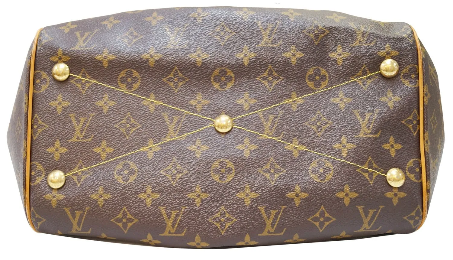 LOUIS VUITTON Monogram Canvas Tivoli GM Brown Shoulder Bag