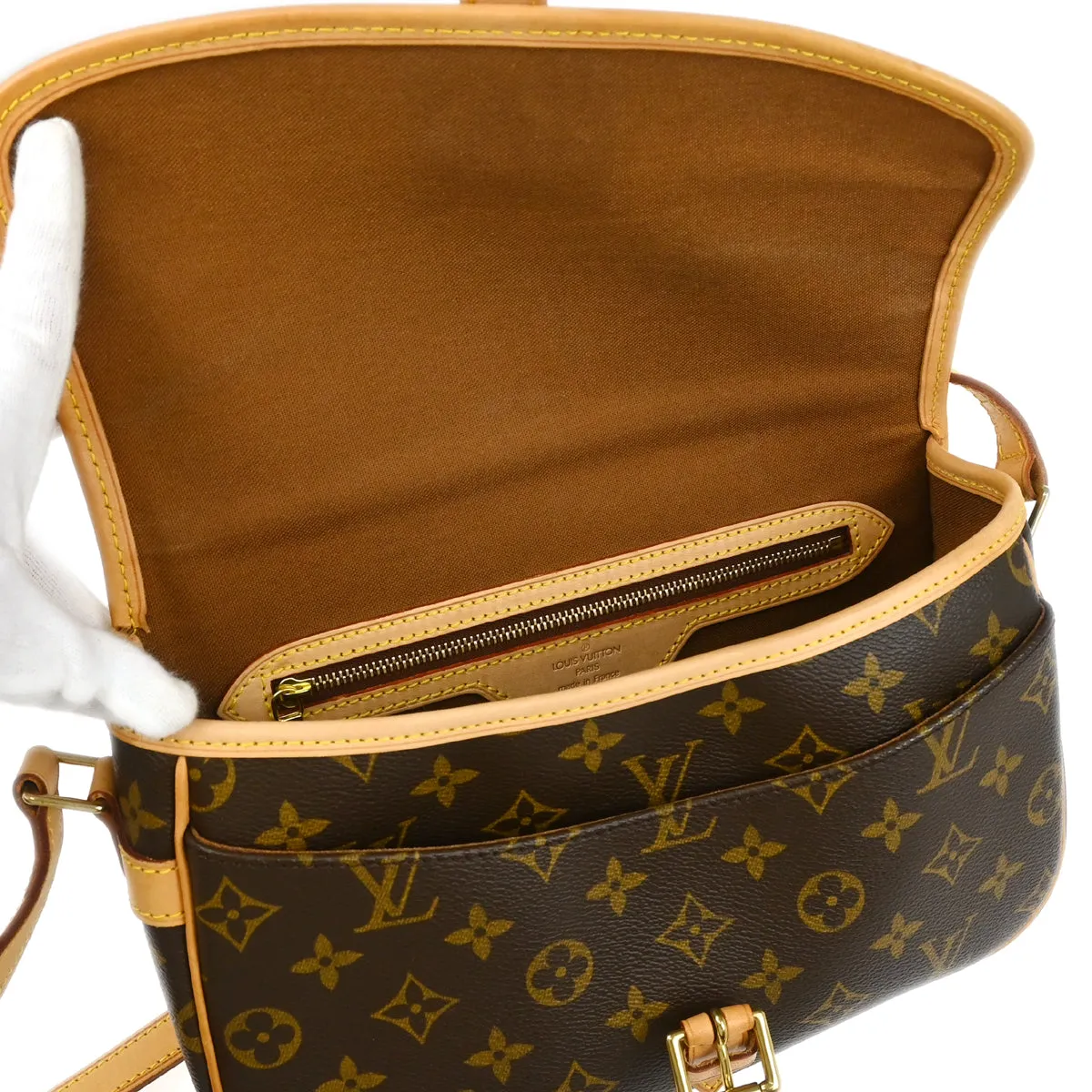 Louis Vuitton Monogram Sologne Shoulder Bag M42250 SL0094 XX27182