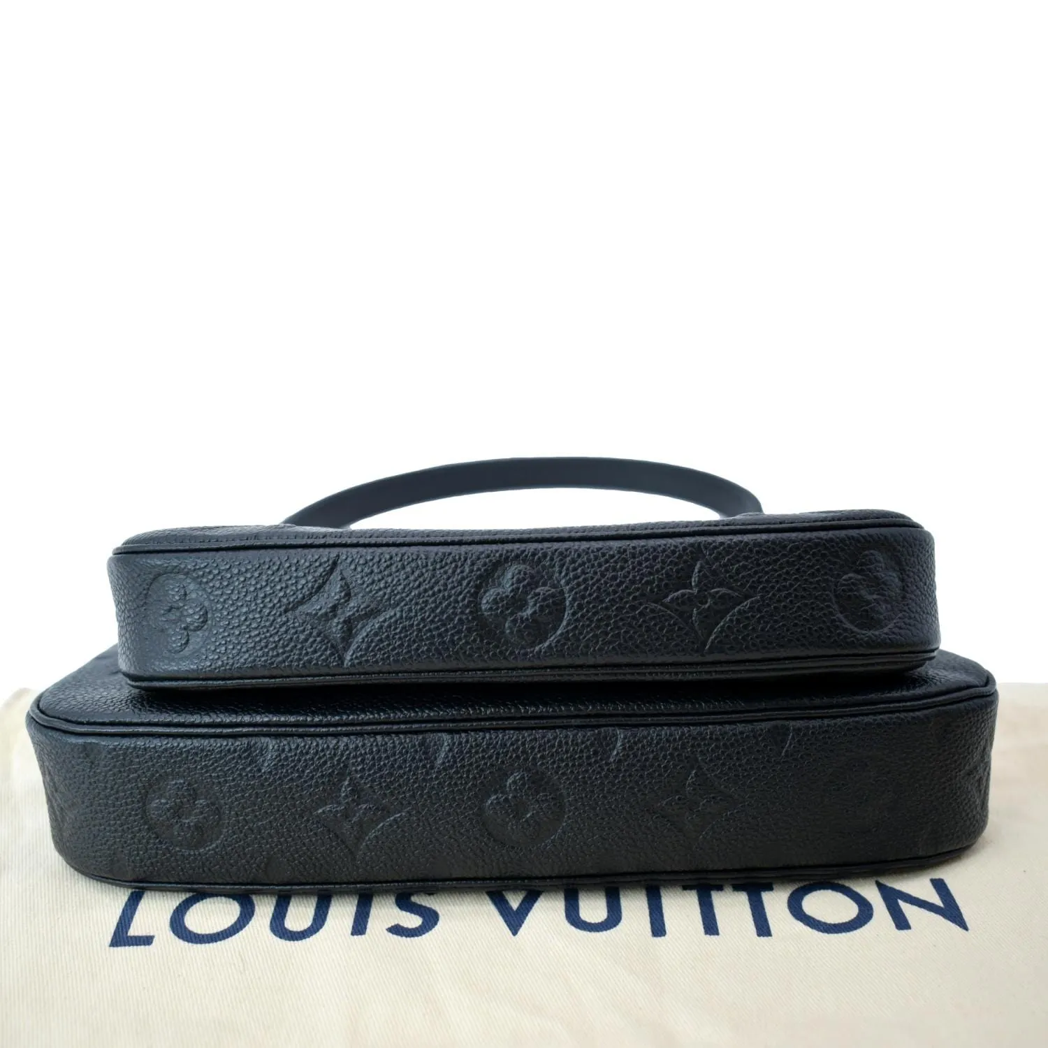 LOUIS VUITTON  Multi Pochette Accessoires Monogram Empreinte Shoulder Bag Black