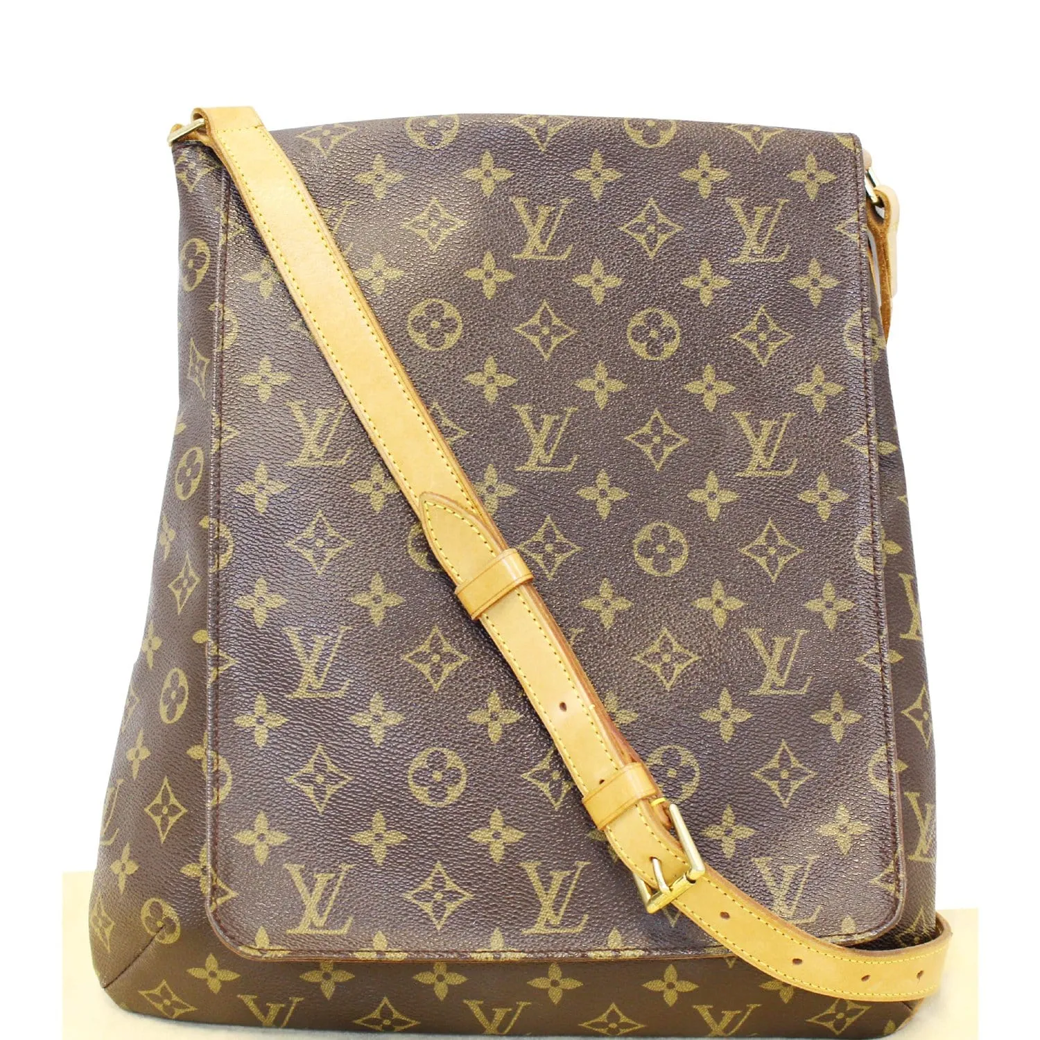 LOUIS VUITTON Musette Salsa GM Monogram Canvas Crossbody Bag