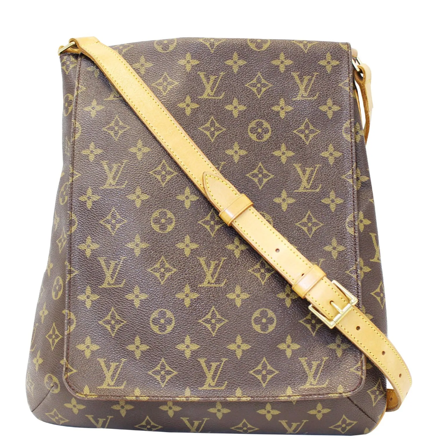 LOUIS VUITTON Musette Salsa GM Monogram Canvas Crossbody Bag