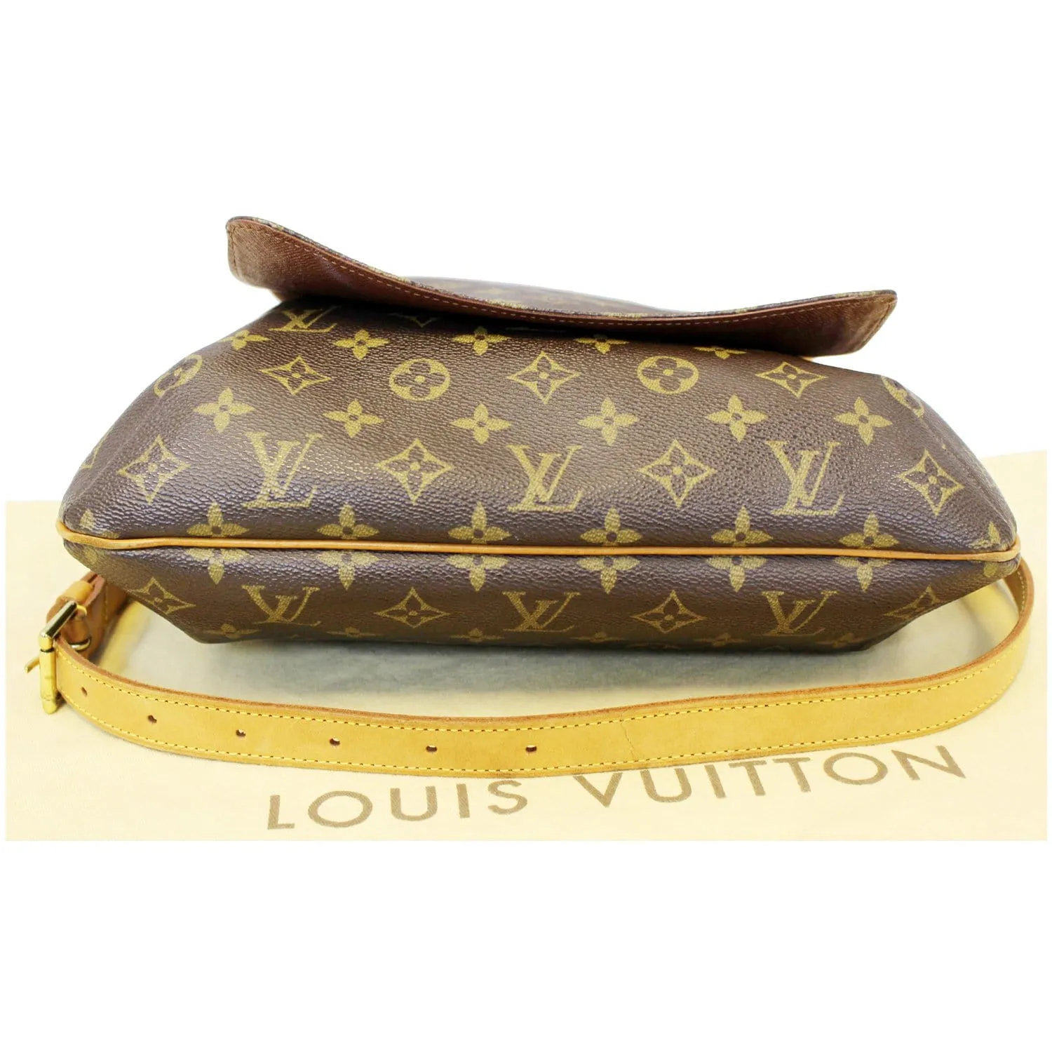 LOUIS VUITTON Musette Salsa GM Monogram Canvas Crossbody Bag