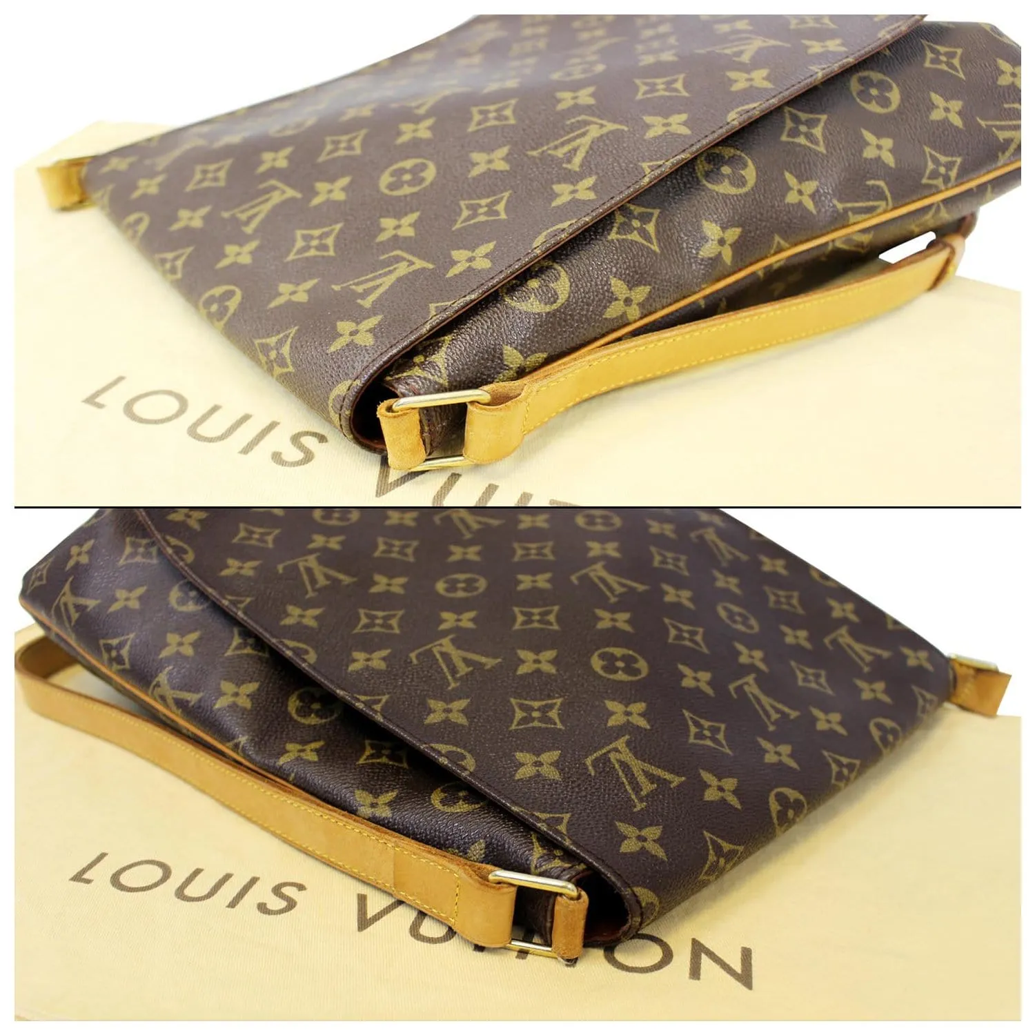 LOUIS VUITTON Musette Salsa GM Monogram Canvas Crossbody Bag