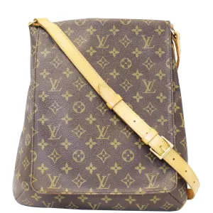 LOUIS VUITTON Musette Salsa GM Monogram Canvas Crossbody Bag