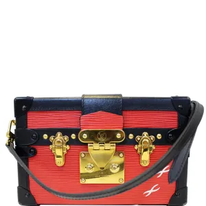LOUIS VUITTON Petite Malle Epi Leather Shoulder Bag Coquelicot - Last Call