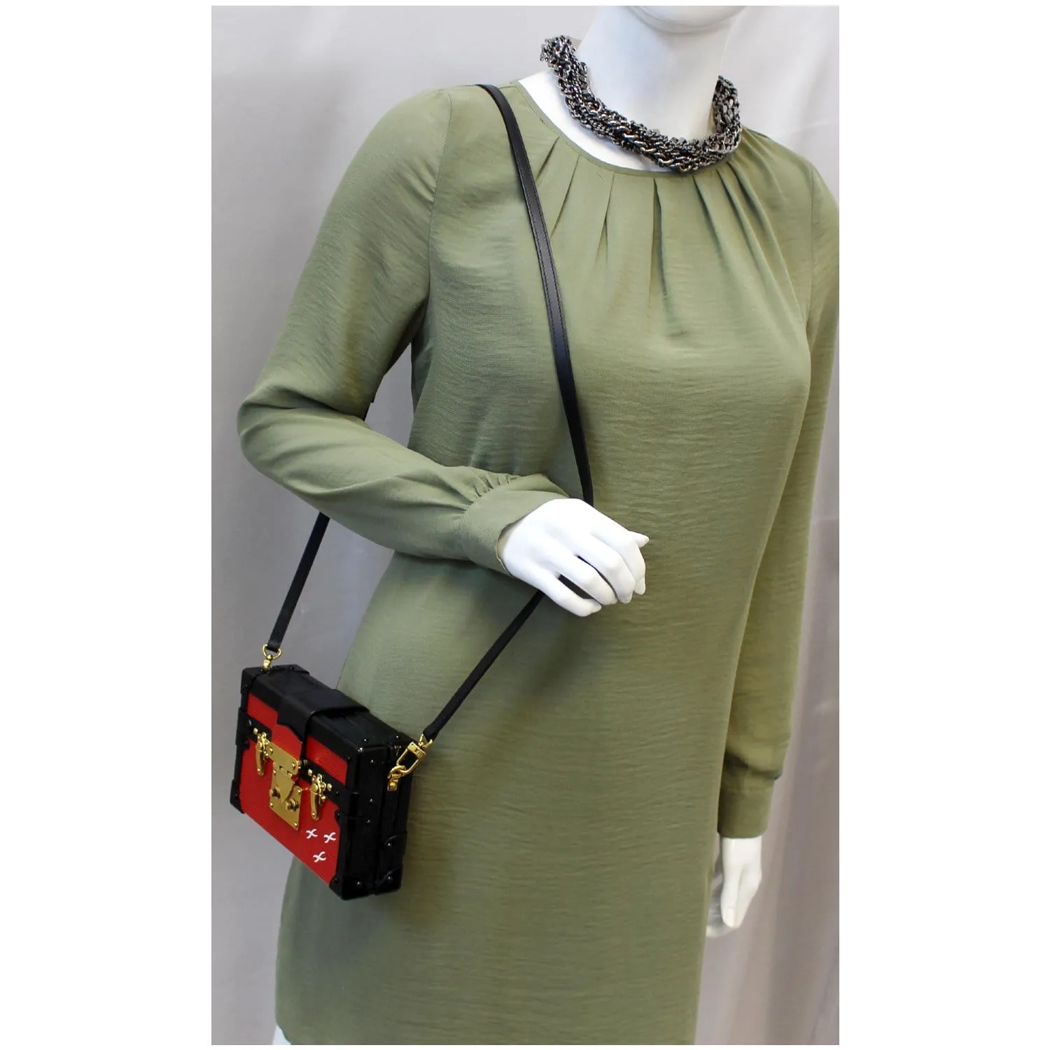 LOUIS VUITTON Petite Malle Epi Leather Shoulder Bag Coquelicot - Last Call
