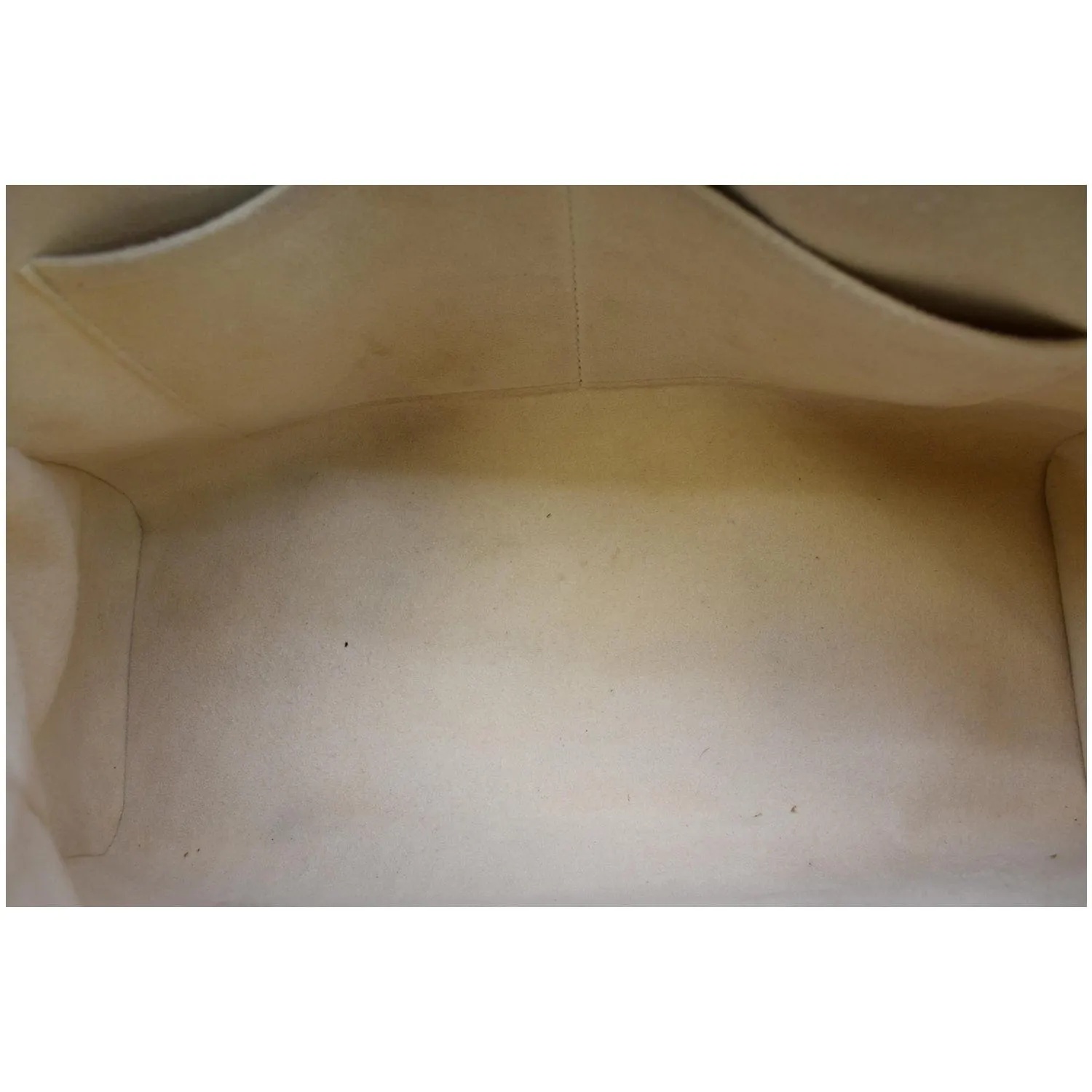 LOUIS VUITTON Tuileries Monogram Canvas Shoulder Bag Sesame Peach Creme