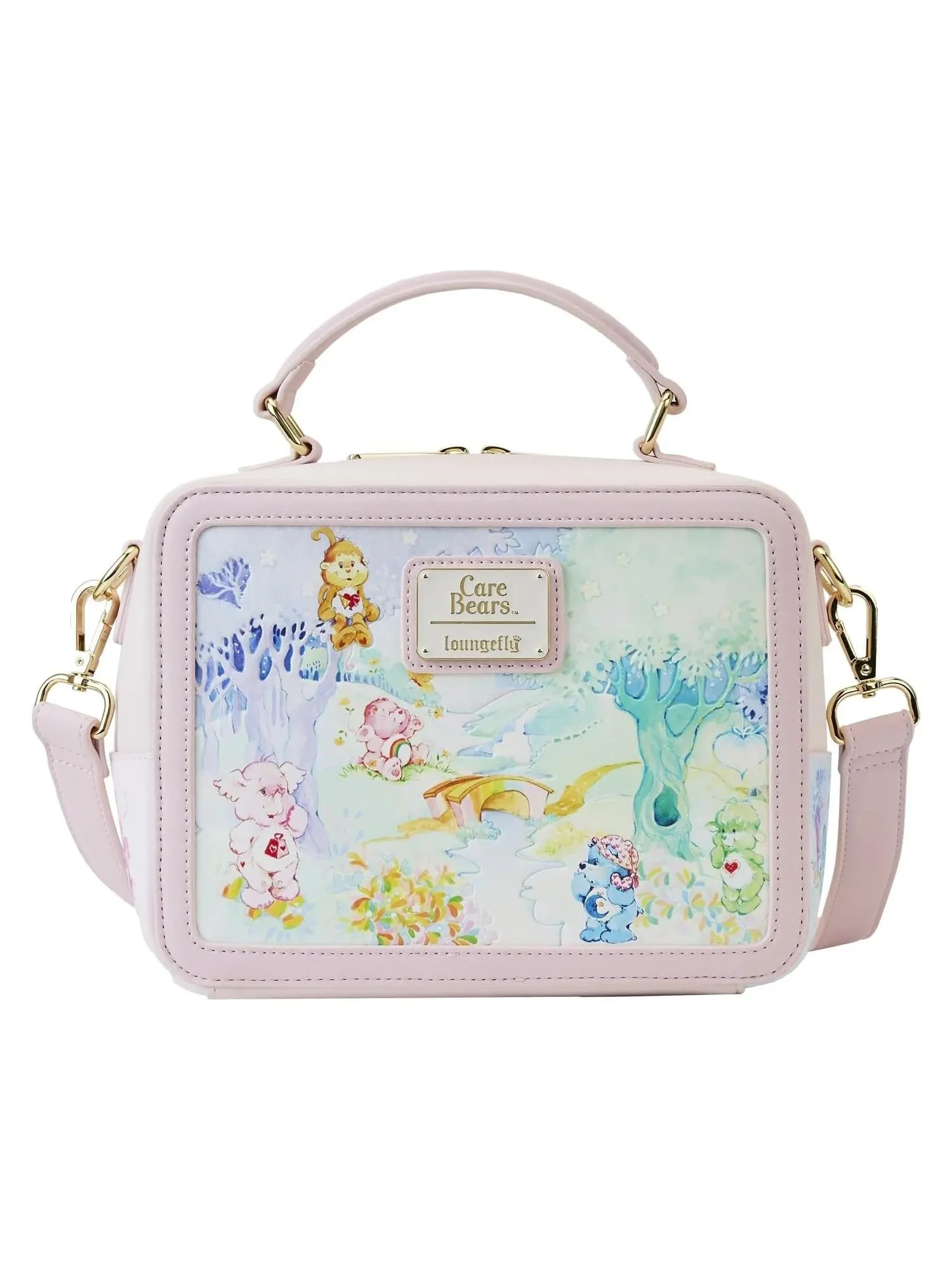 Loungefly x Care Bears Vintage Lunchbox Crossbody Bag