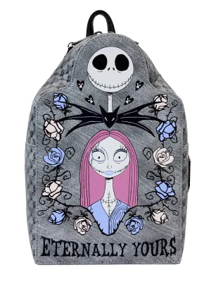 Loungefly x Disney Jack And Sally Backpack Handbag Nightmare Before Christmas