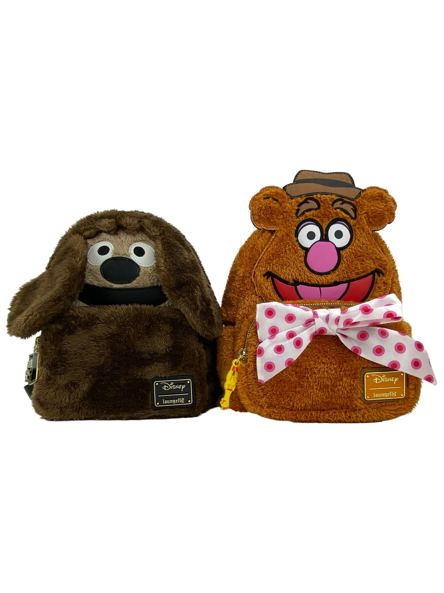 Loungefly x Disney Muppets Rowlf & Fozzie Mini Backpack 2-Piece Set