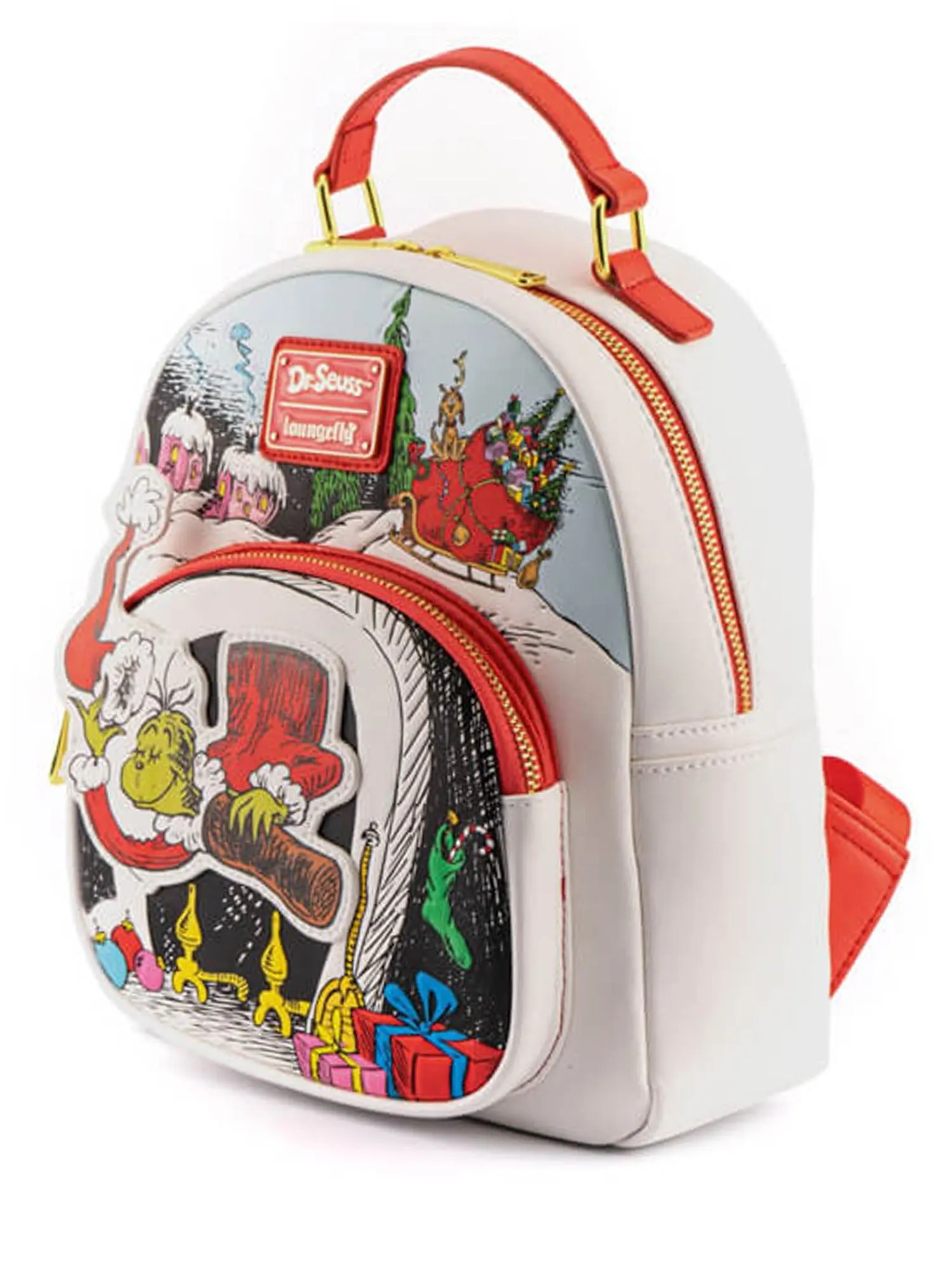 Loungefly x Dr. Seuss The Grinch Chimney Mini Backpack Christmas