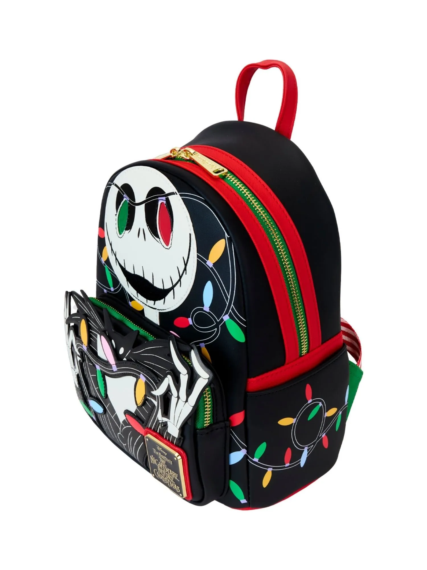Loungefly x Nightmare Before Christmas Jack Skellington Light Up Mini Backpack