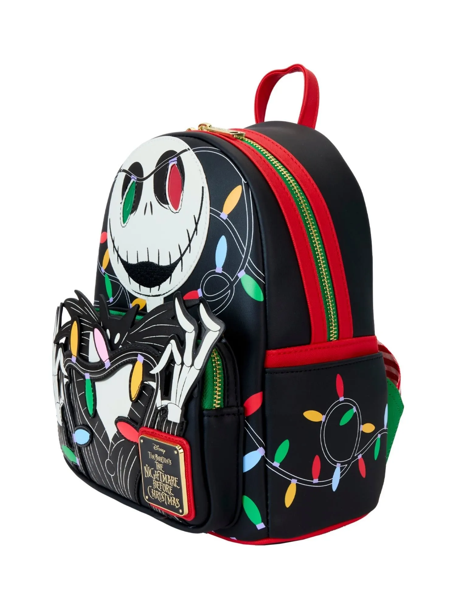 Loungefly x Nightmare Before Christmas Jack Skellington Light Up Mini Backpack