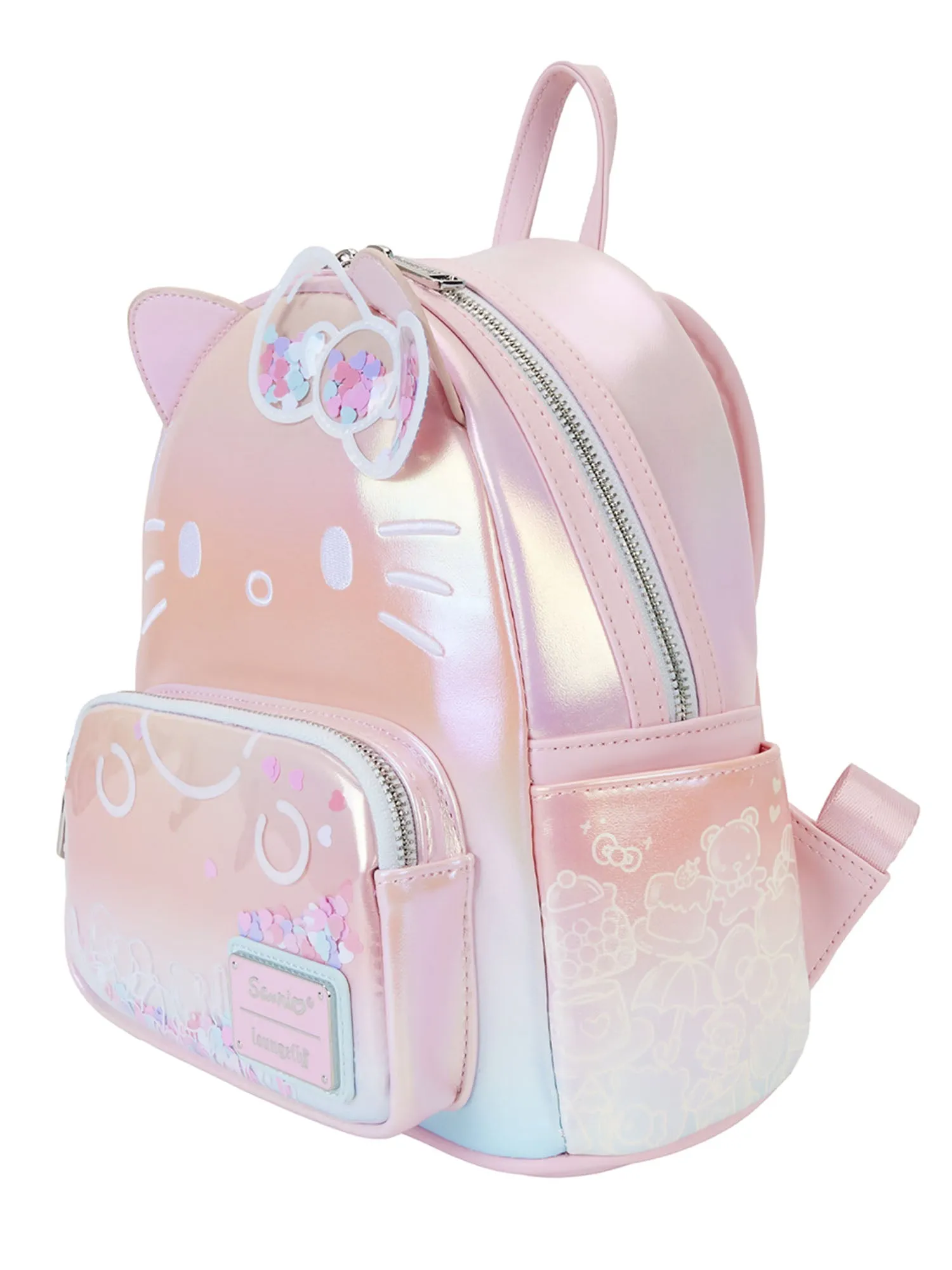 Loungefly x Sanrio Hello Kitty 50th Anniversary Mini Backpack Clear & Cute