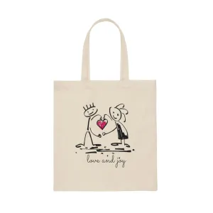'Love & Joy Together' Tote Bag