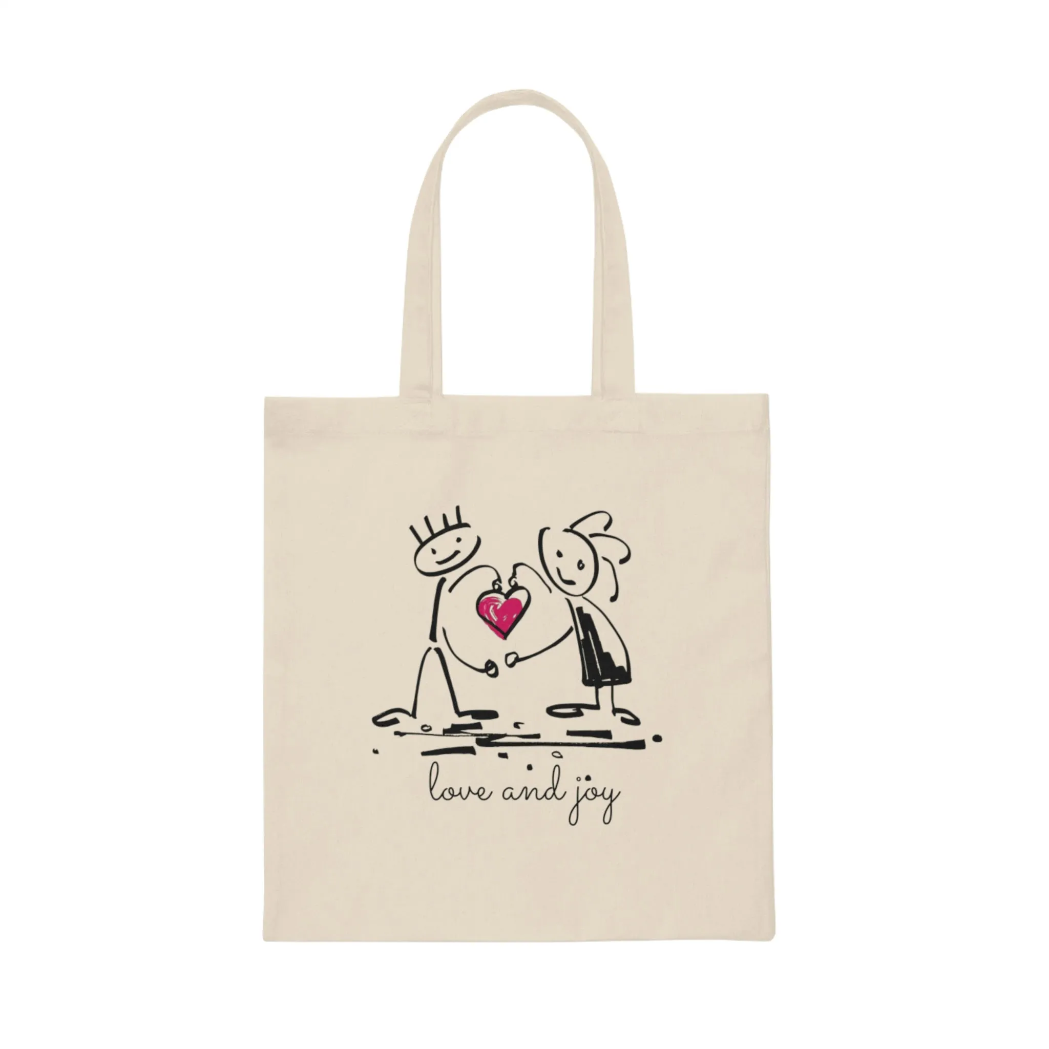 'Love & Joy Together' Tote Bag
