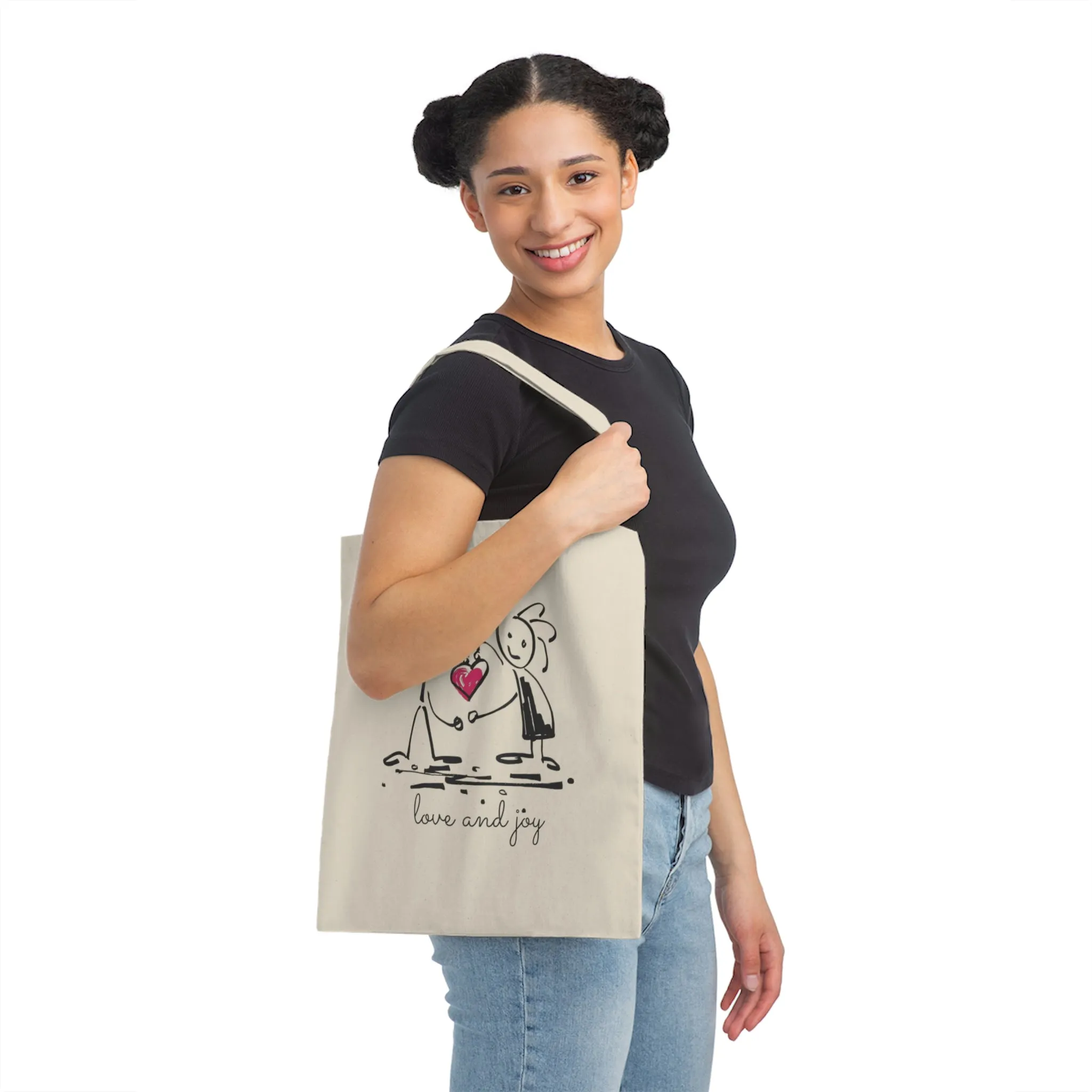 'Love & Joy Together' Tote Bag