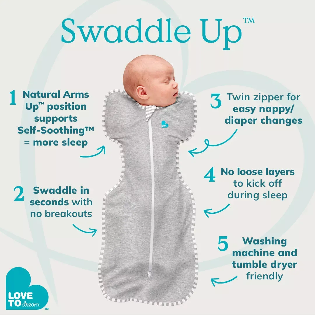 Love To Dream Swaddle Up Original 1 TOG Animal Olive