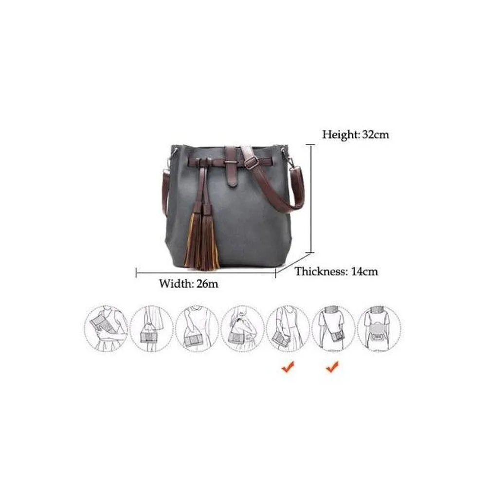 <bold>Bucket / Tote Bag <br>Vegan-Leather