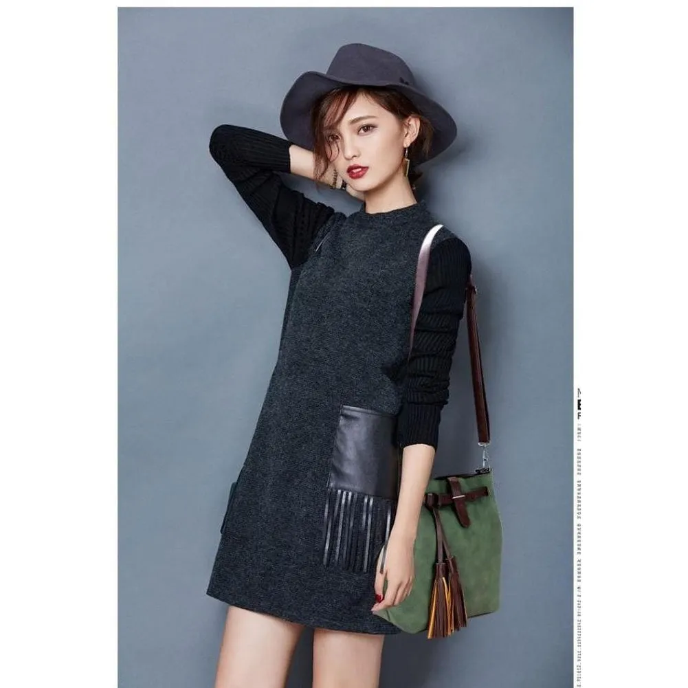 <bold>Bucket / Tote Bag <br>Vegan-Leather