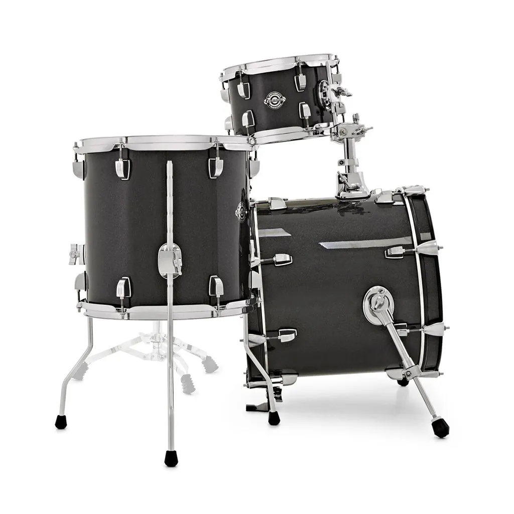 Ludwig Breakbeats 4-Piece Shell Pack – Black Sparkle