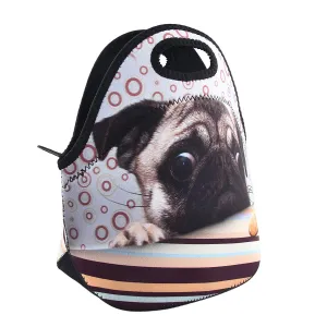 Lunch Bags Insulated for Women Men Adult Neoprene Cute Tote Waterproof Thermal Reusable Durable Boxes for Work Office Picnic Travel Mom Bag