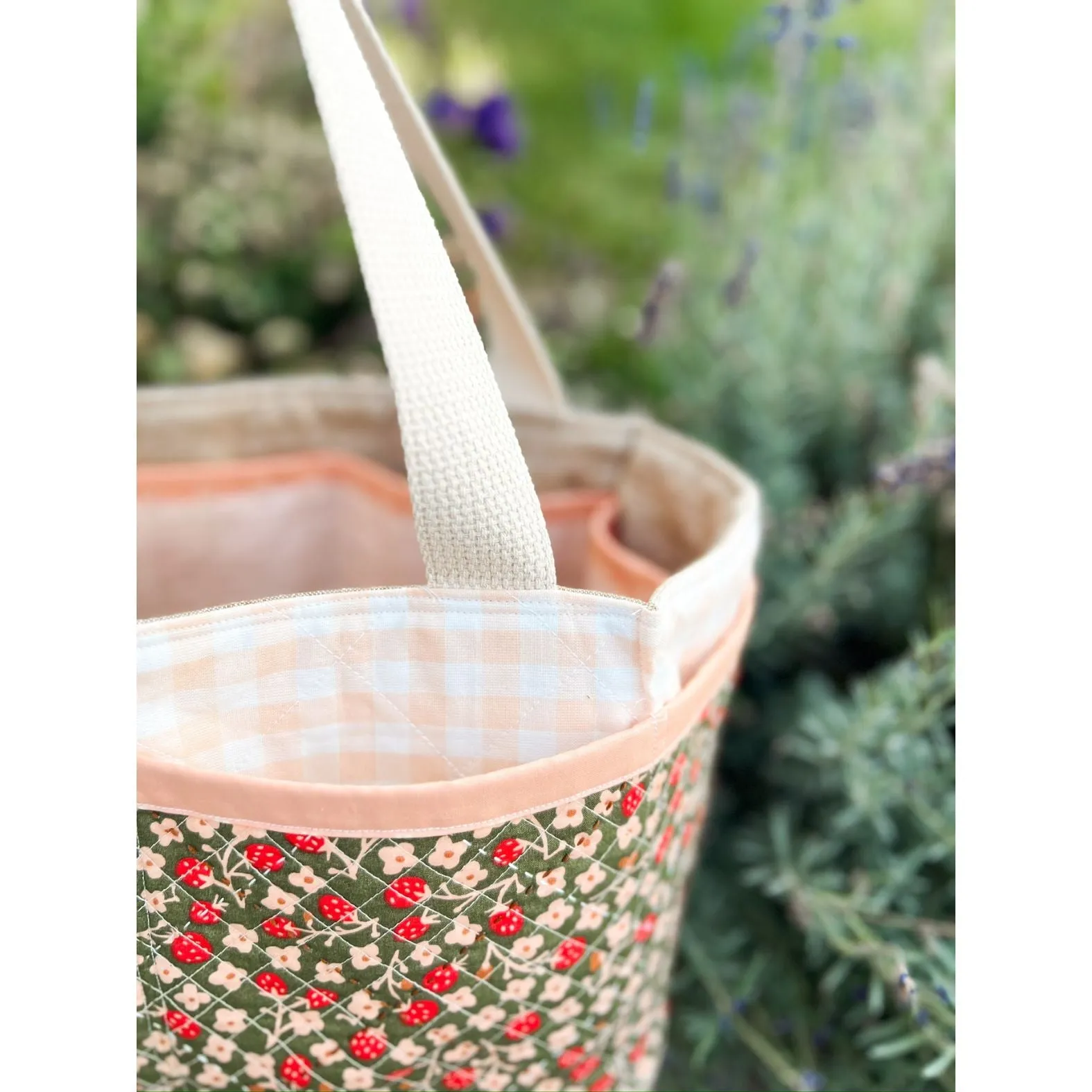 Maggie Poppins Tote Bag Pattern - PDF