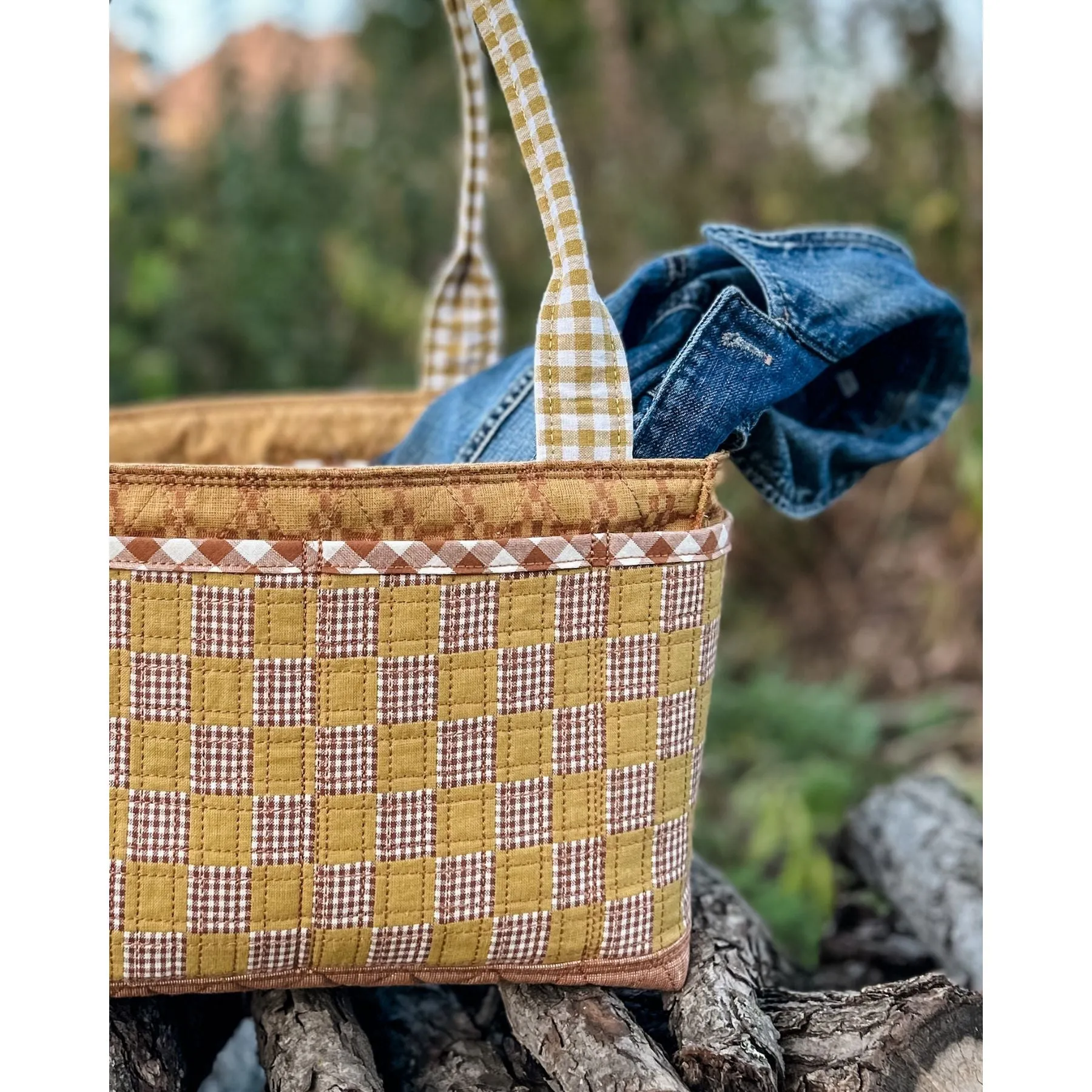 Maggie Poppins Tote Bag Pattern - PDF
