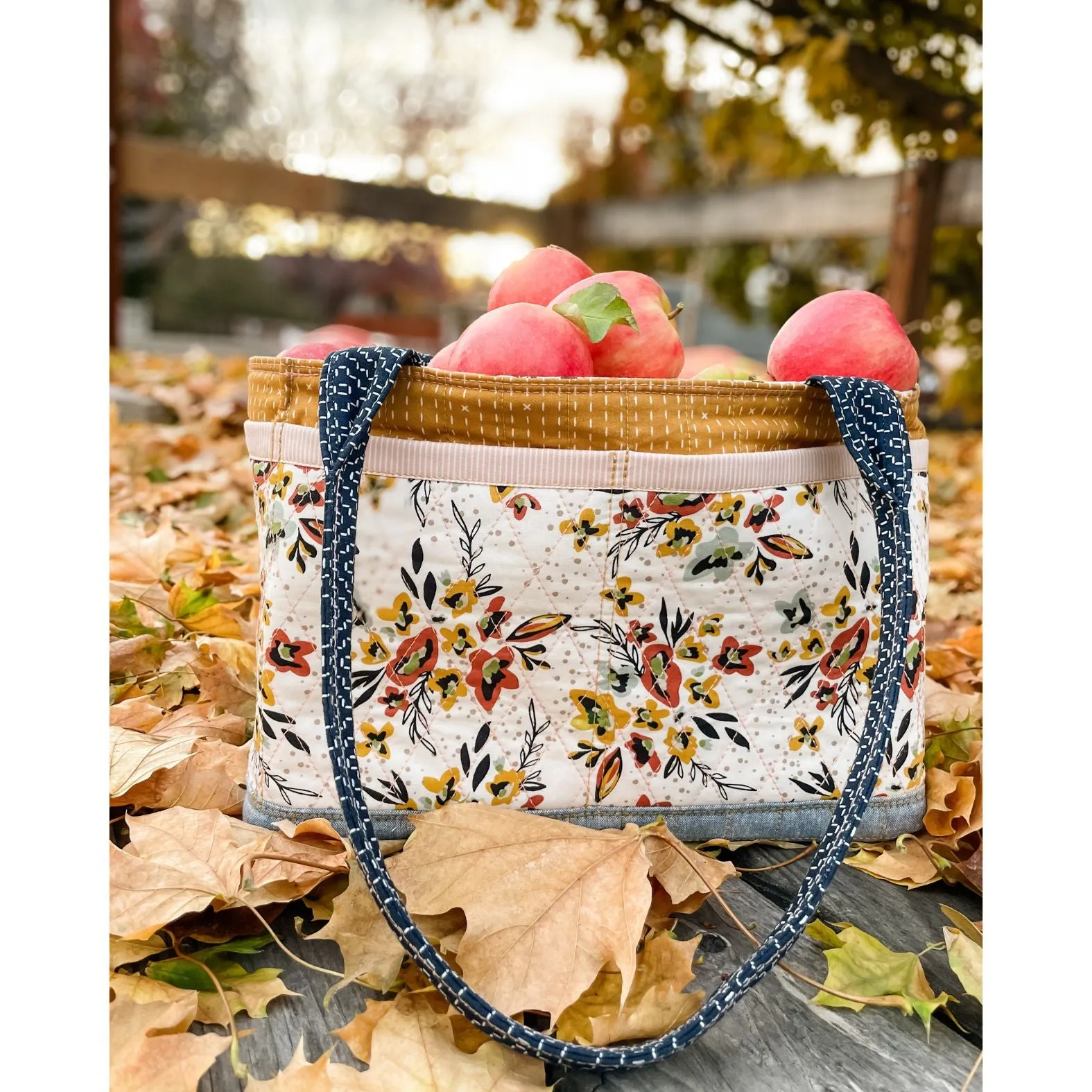 Maggie Poppins Tote Bag Pattern - PDF