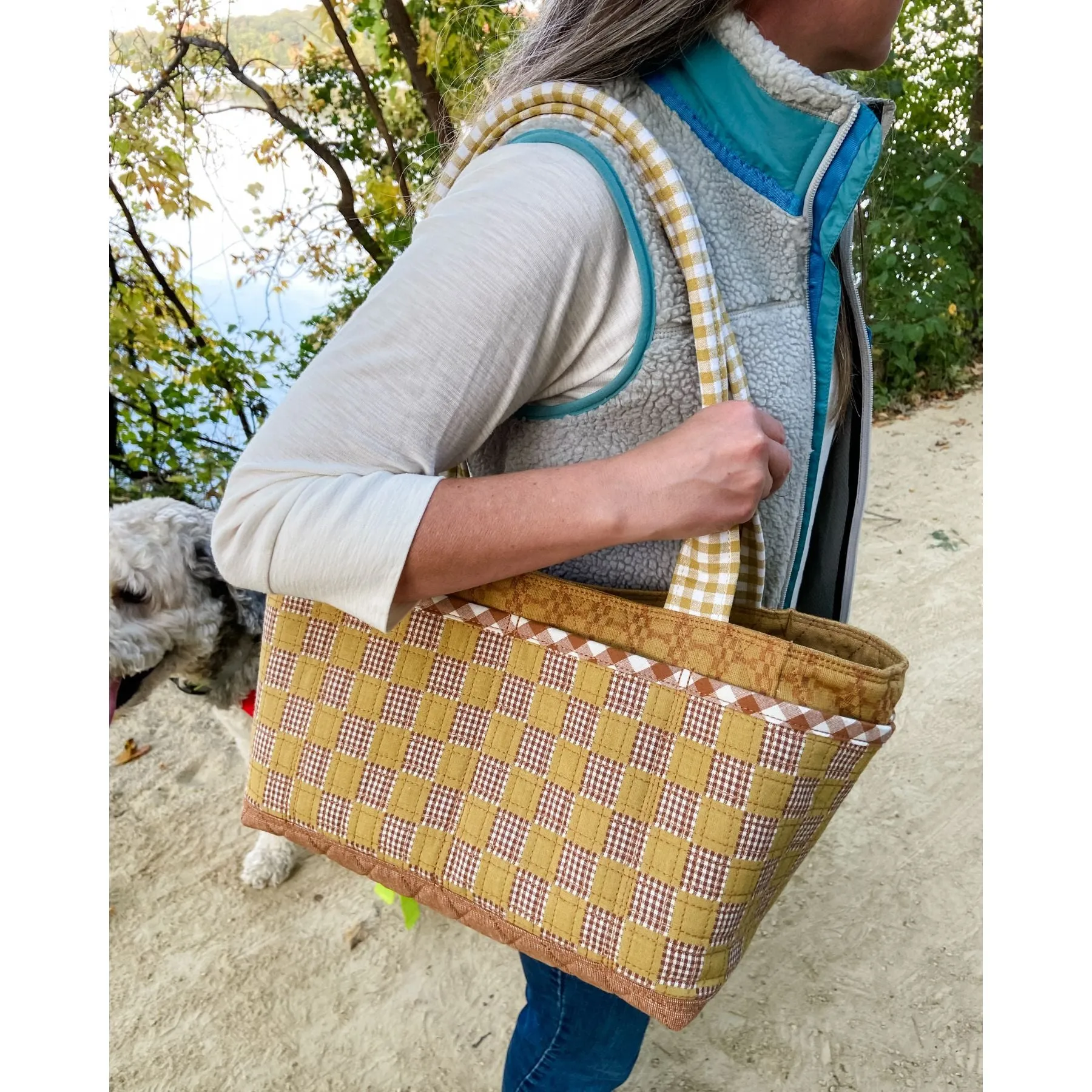 Maggie Poppins Tote Bag Pattern - PDF