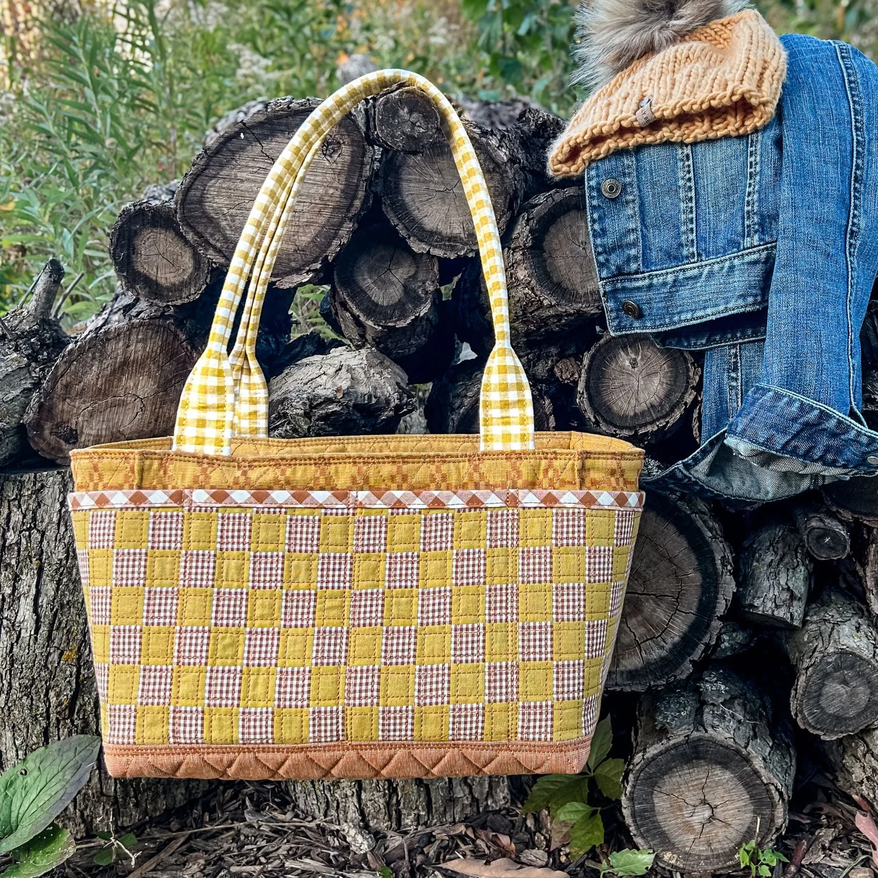 Maggie Poppins Tote Bag Pattern - PDF