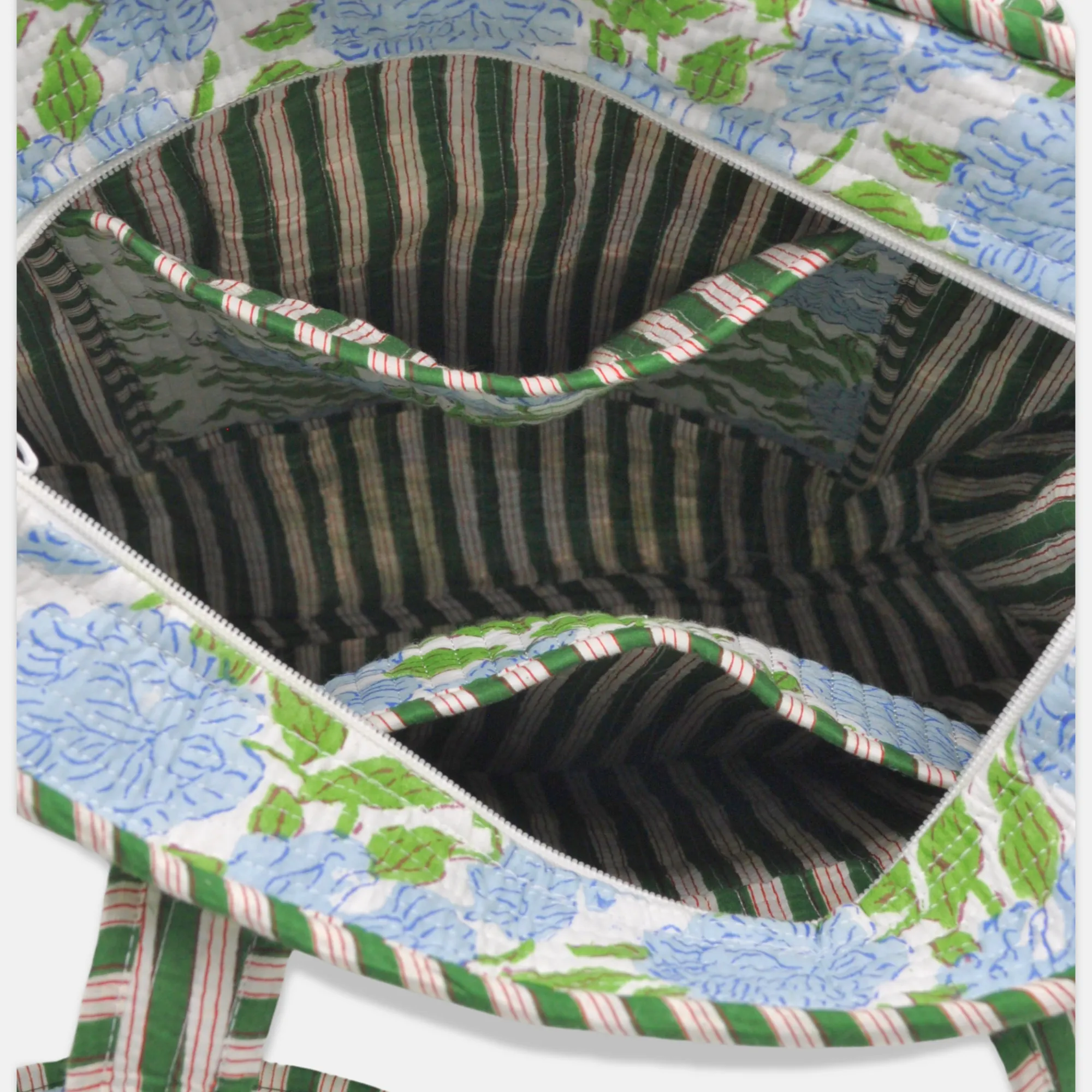 Mahjong Floral Tote w/ Mahj Tag