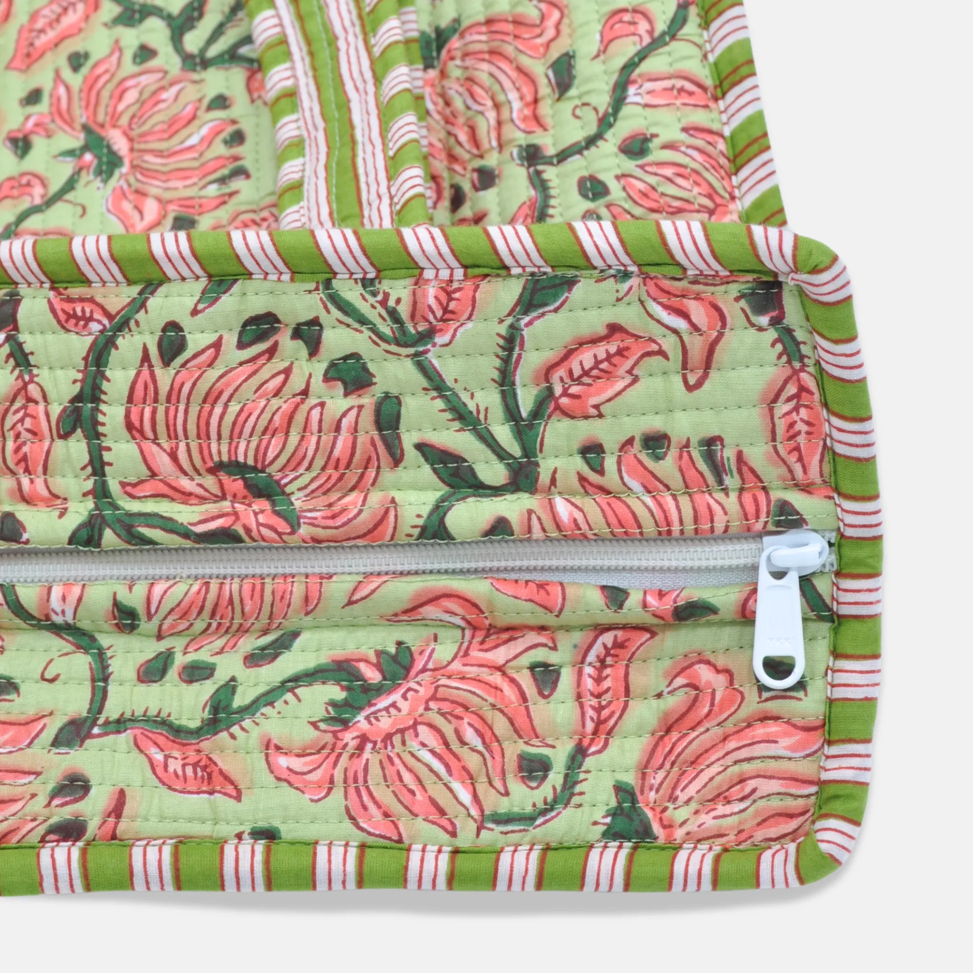 Mahjong Floral Tote w/ Mahj Tag